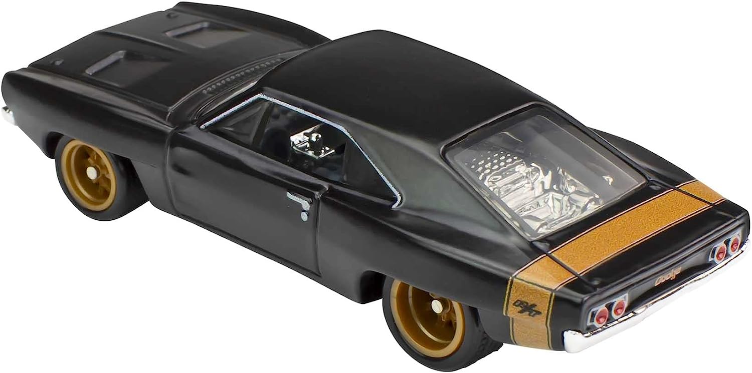 Hot Wheels 68 Dodge Charger Rapido Y Furioso Color Negro