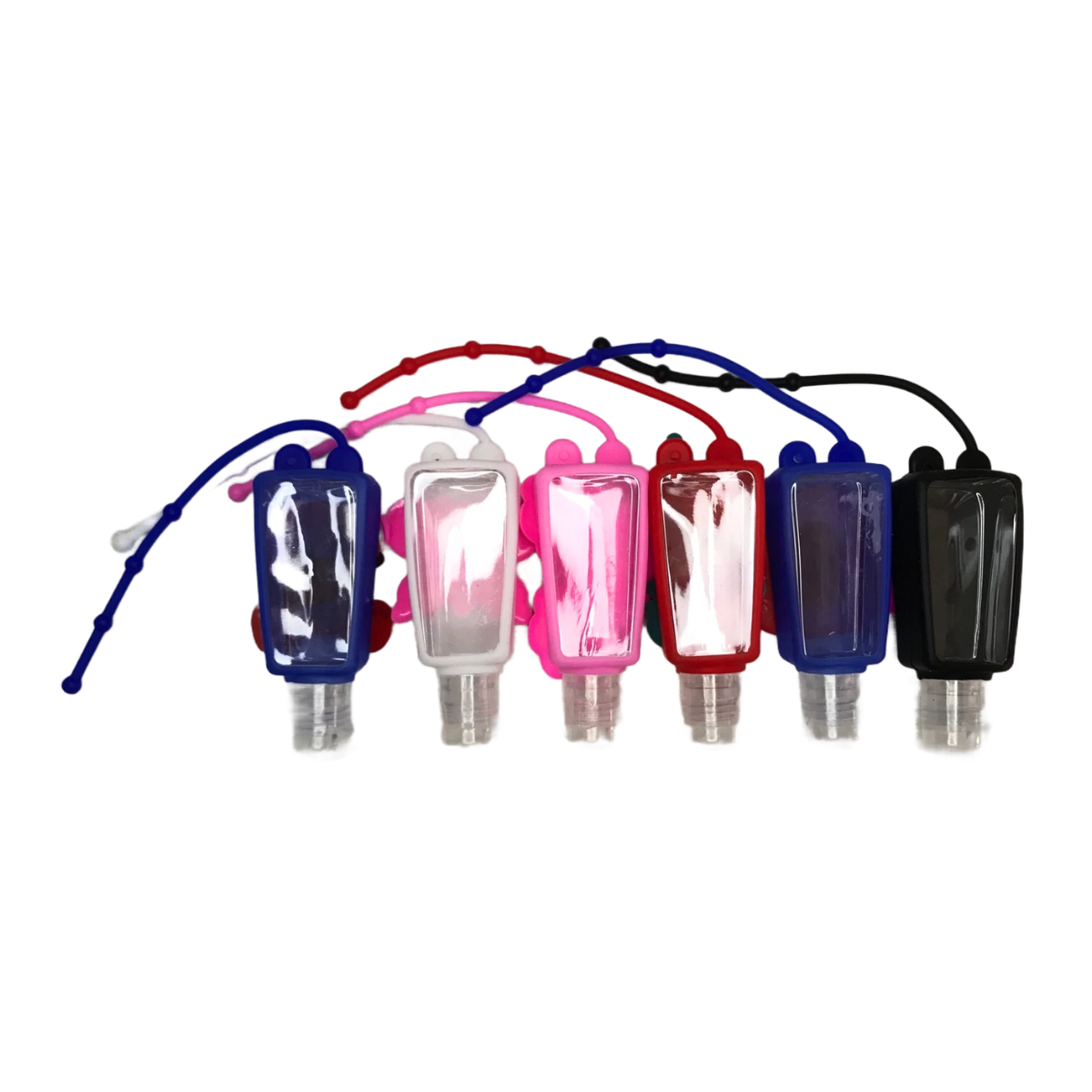 Dosificador Mini De Gel Antibacterial 6 Pz Azul Marino