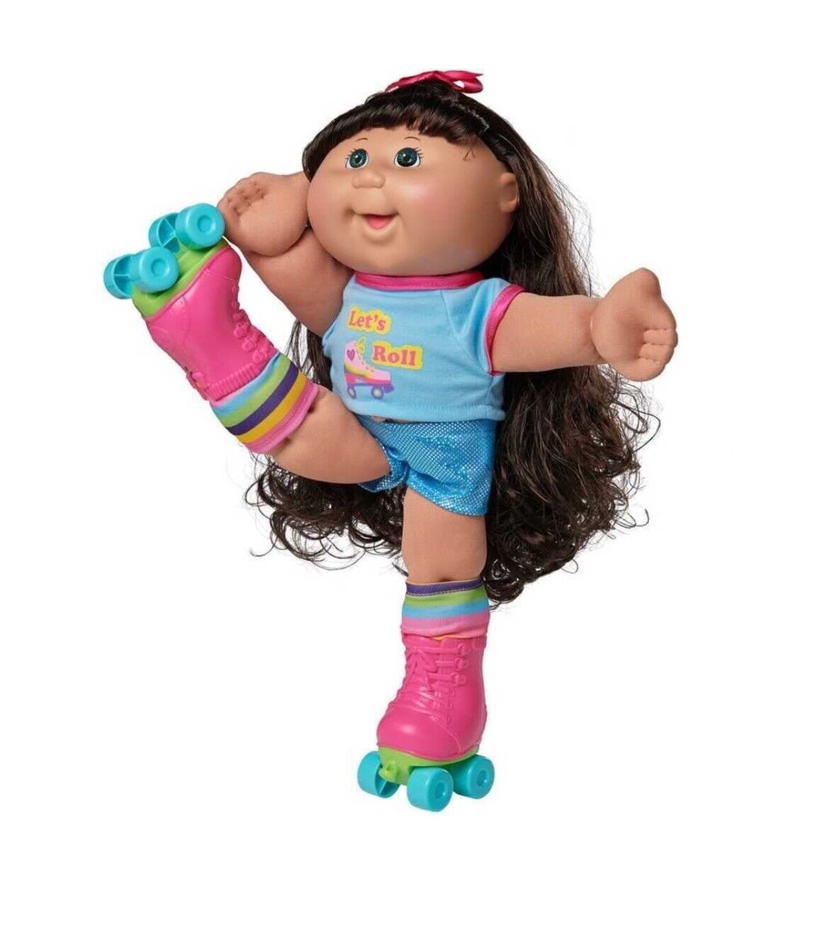 Muñeca Cabbage Patch Kids Patines Certificado De Nacimiento.