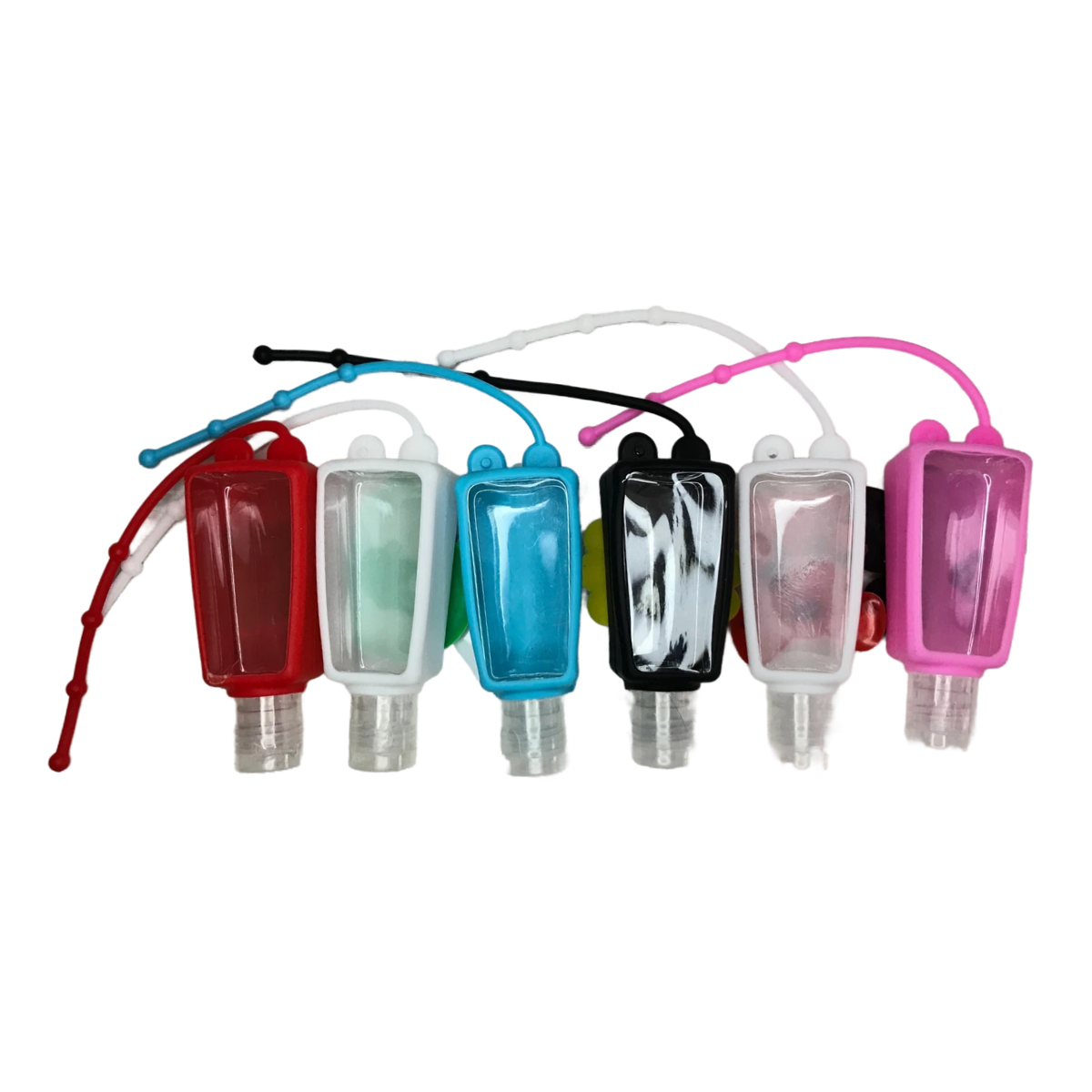 Dosificador Mini De Gel Antibacterial 6 Pz Vino