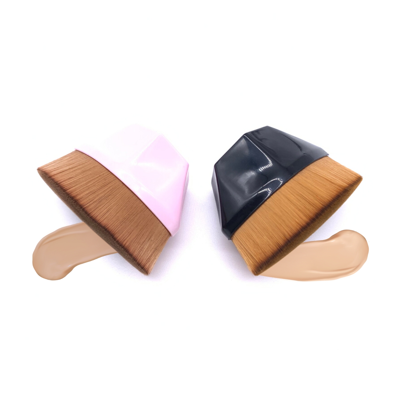 Brocha Facial Kabuki Plana Para Maquillaje.