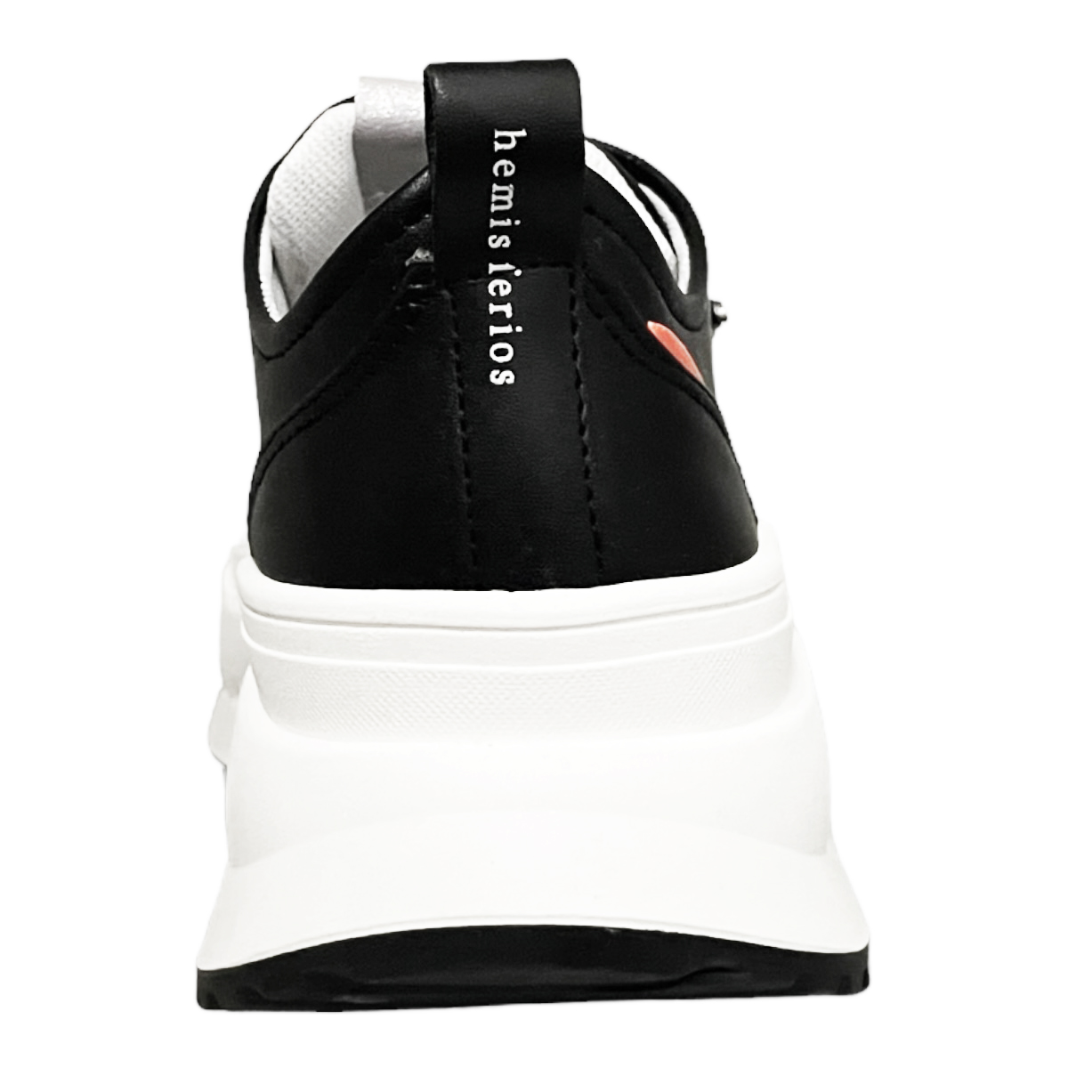 Tenis Negros Con Plataforma Mujer Hemisferios 