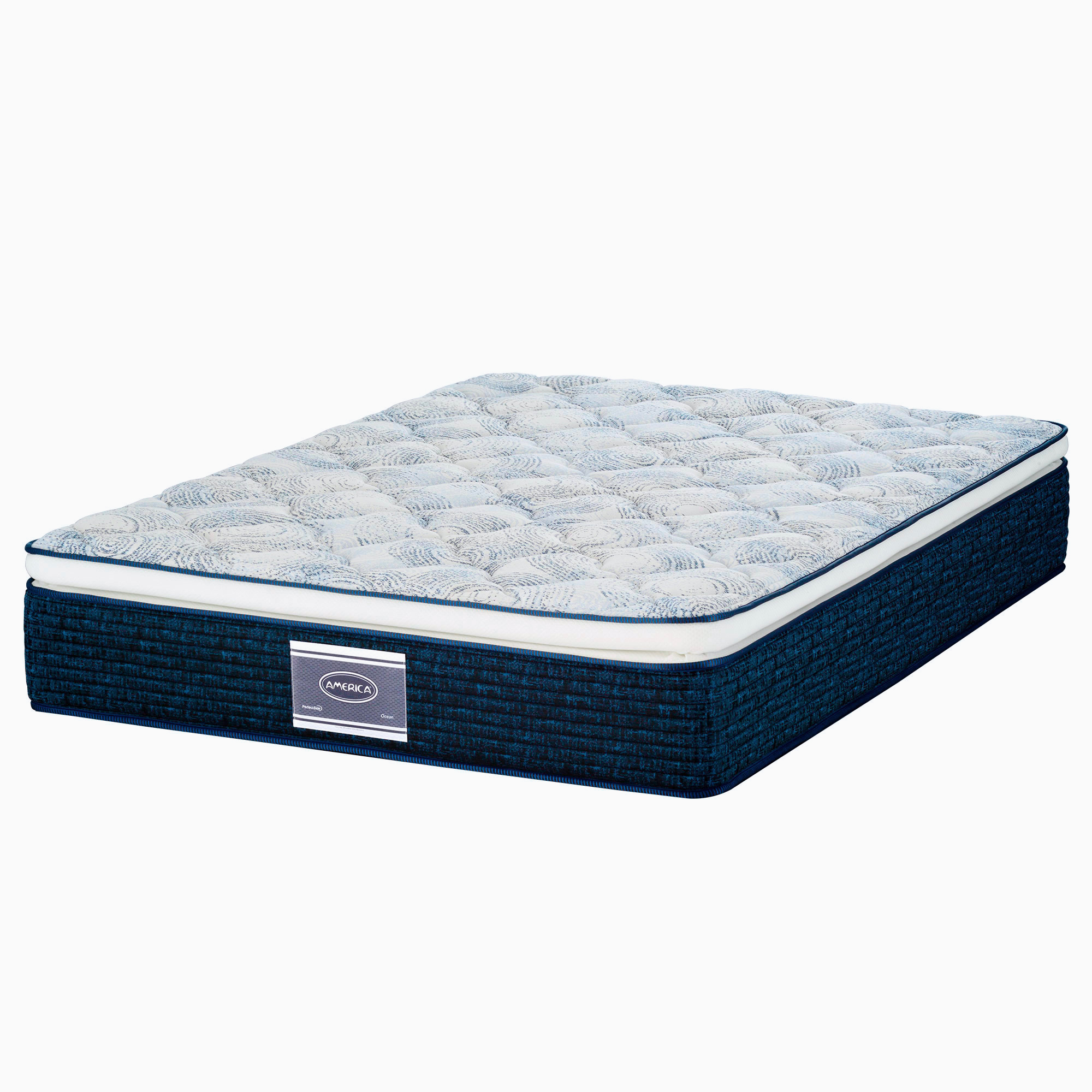 Colchon America Ocean Matrimonial + 2 Almohadas de Regalo.
