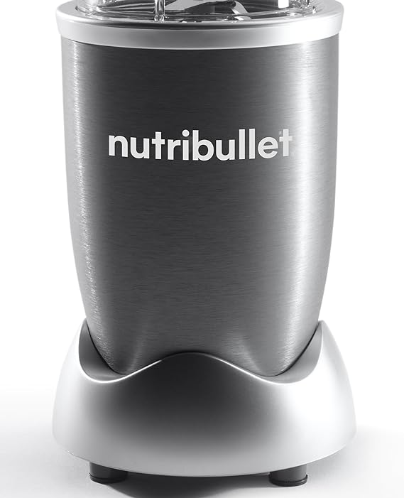 Nutribullet Licuadora personal para batidos, batidos, preparación de alimentos y mezcla congelada, 24 onzas, 600 W, gris, (NBR-0601).