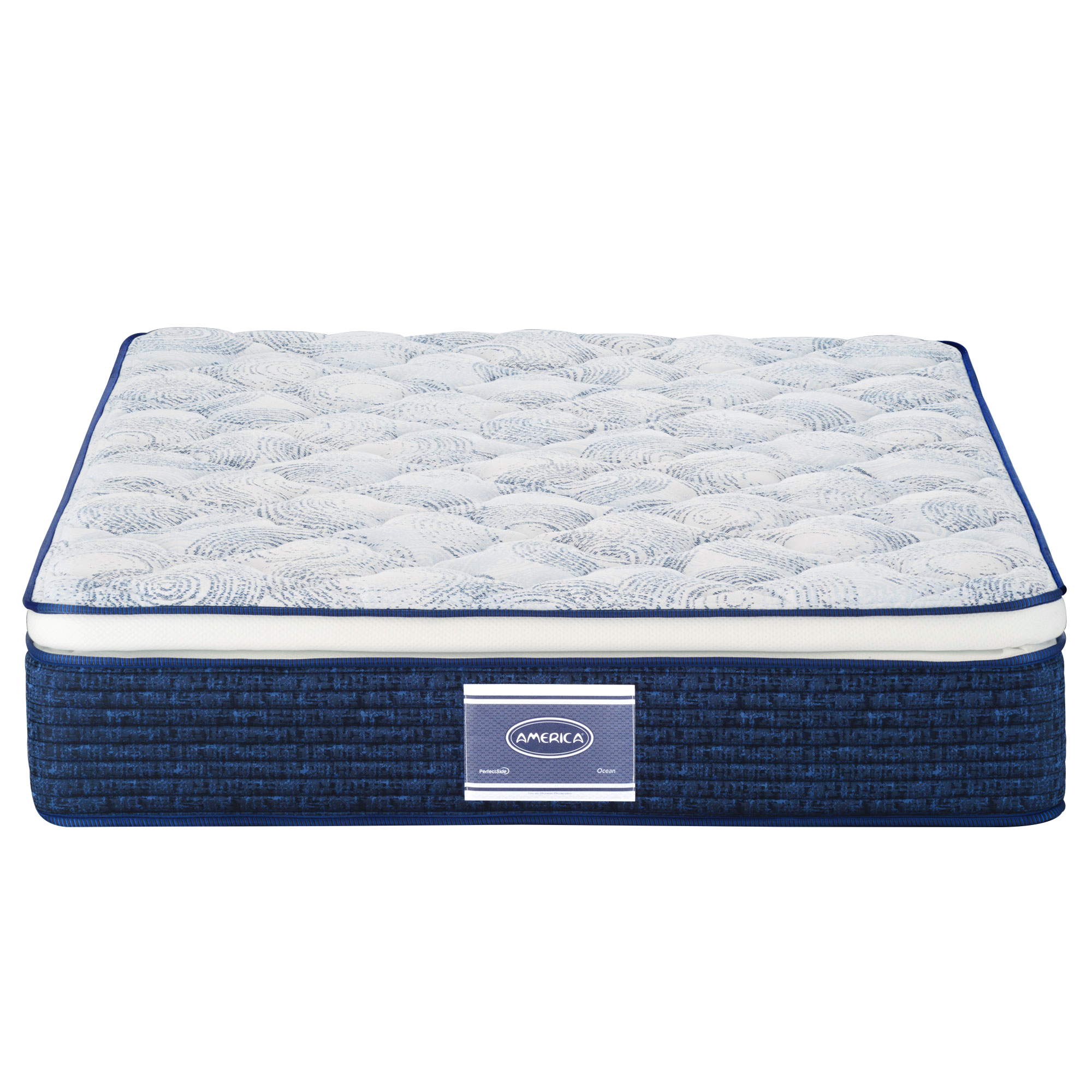 Colchon America Ocean King Size + 2 Almohadas de Regalo.