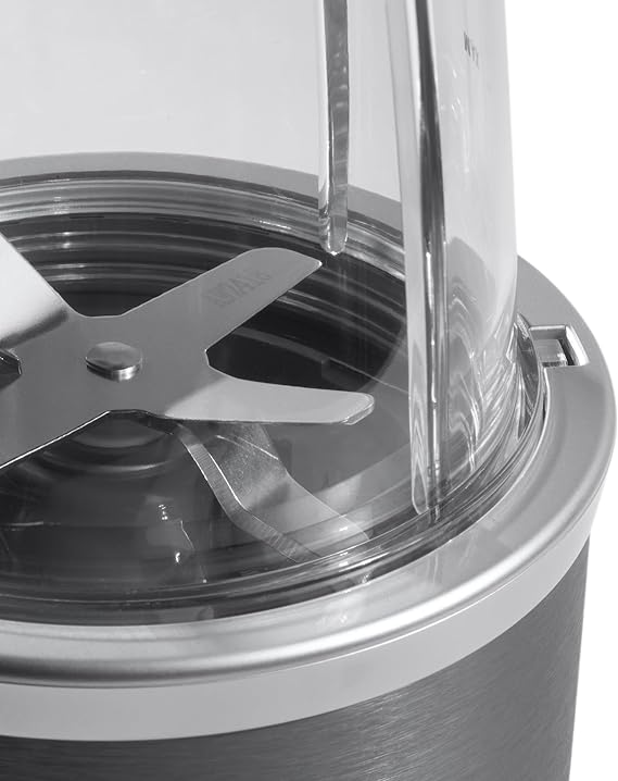 Nutribullet Licuadora personal para batidos, batidos, preparación de alimentos y mezcla congelada, 24 onzas, 600 W, gris, (NBR-0601).