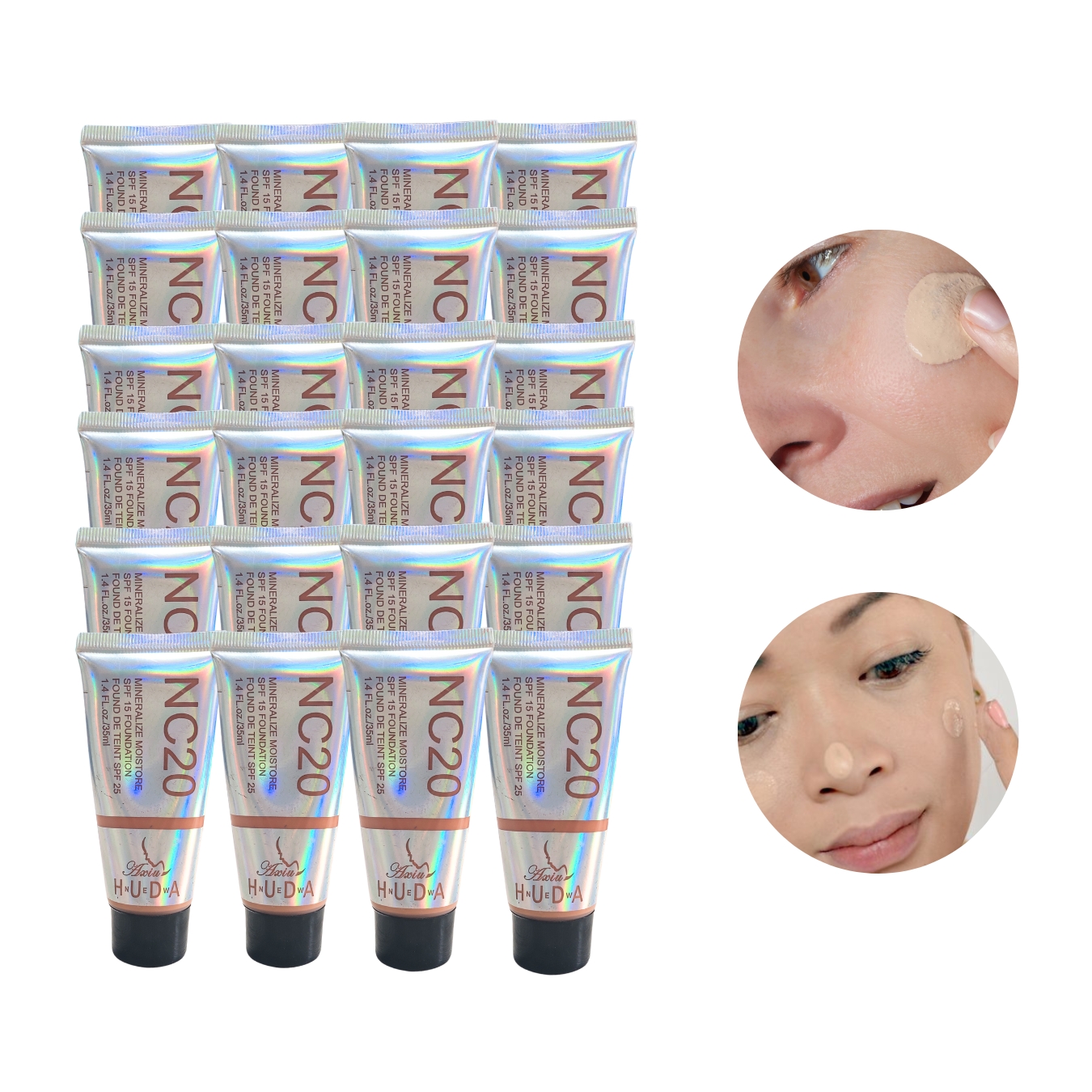 Base De Maquillaje Ligera Hidratante Con Spf.