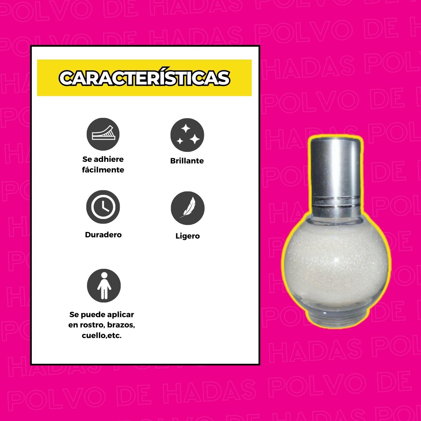 Polvo De Hadas Néctar Hadas Iluminador Para Rostro Y Cuerpo.