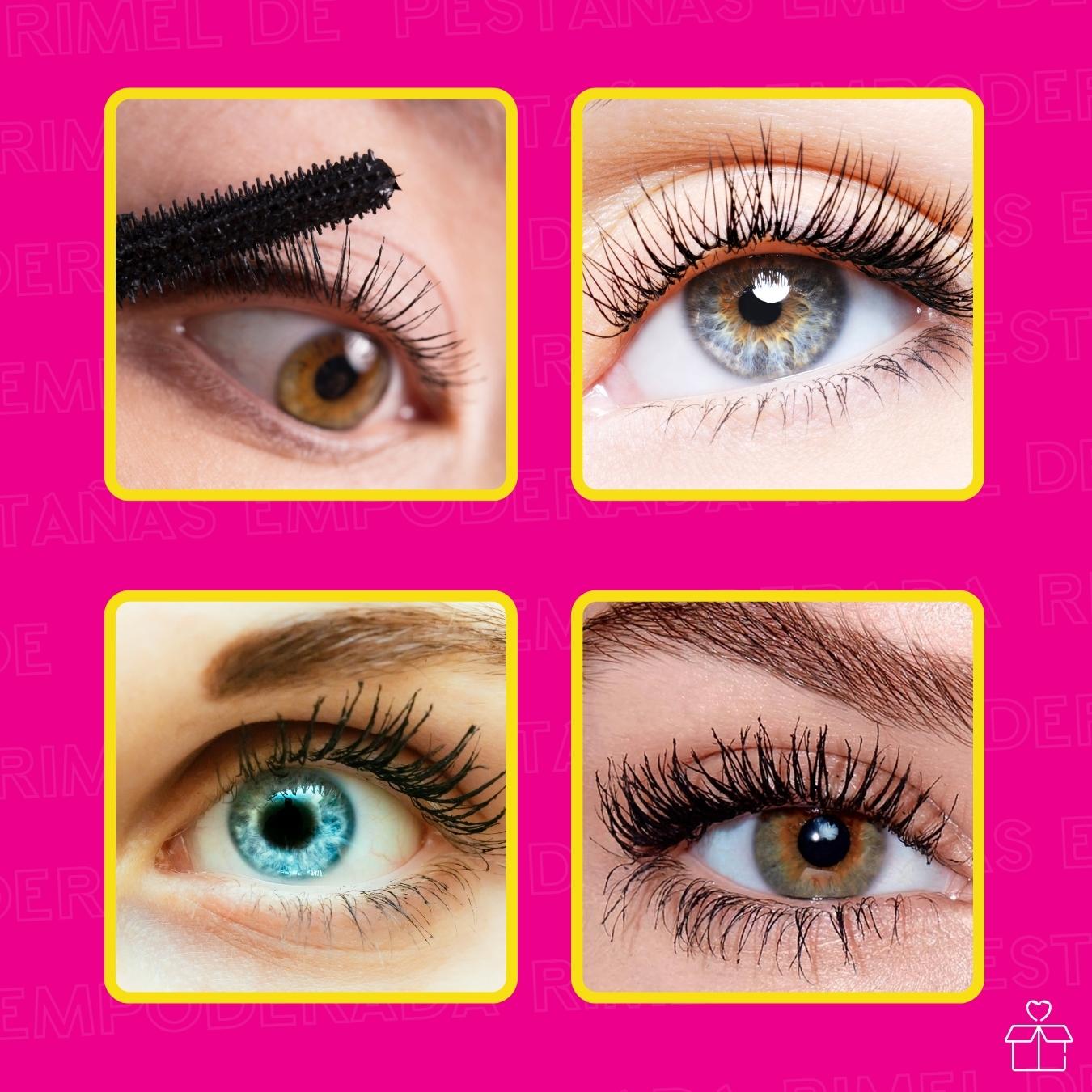 Máscara De Pestañas Rimel Empoderada Alargadora De Pestañas.