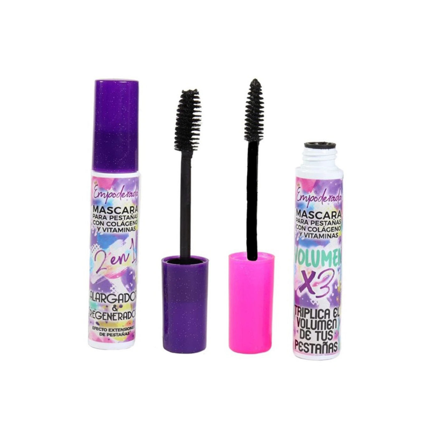 Máscara De Pestañas Rimel Empoderada Volumen.