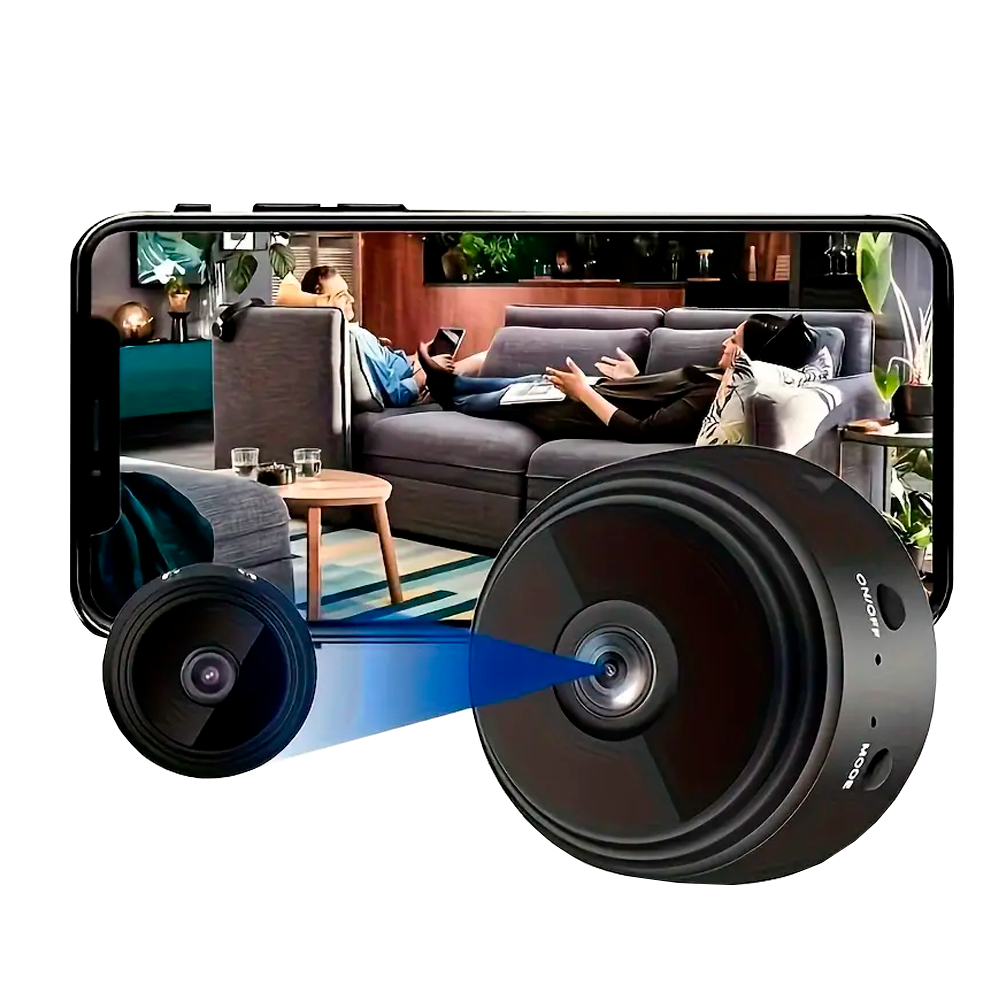 Mini Cámara De Seguridad Espia A9 Camara Espia Multi Usos Cámara De Vigilancia A9, Cámara De Seguridad Para El Hogar Inteligente,Monitor De Cámara Remota Móvil,  .