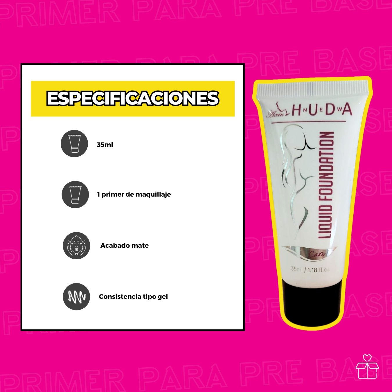 Primer Larga Duración Para Rostro.