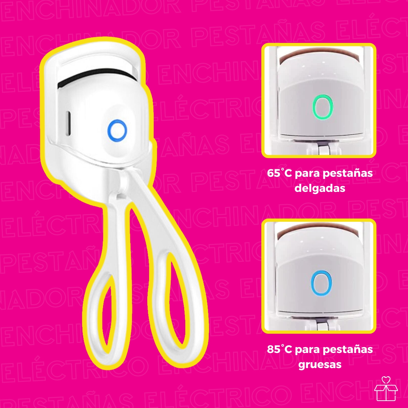 Enchinador Eléctrico Rizador De Pestañas.