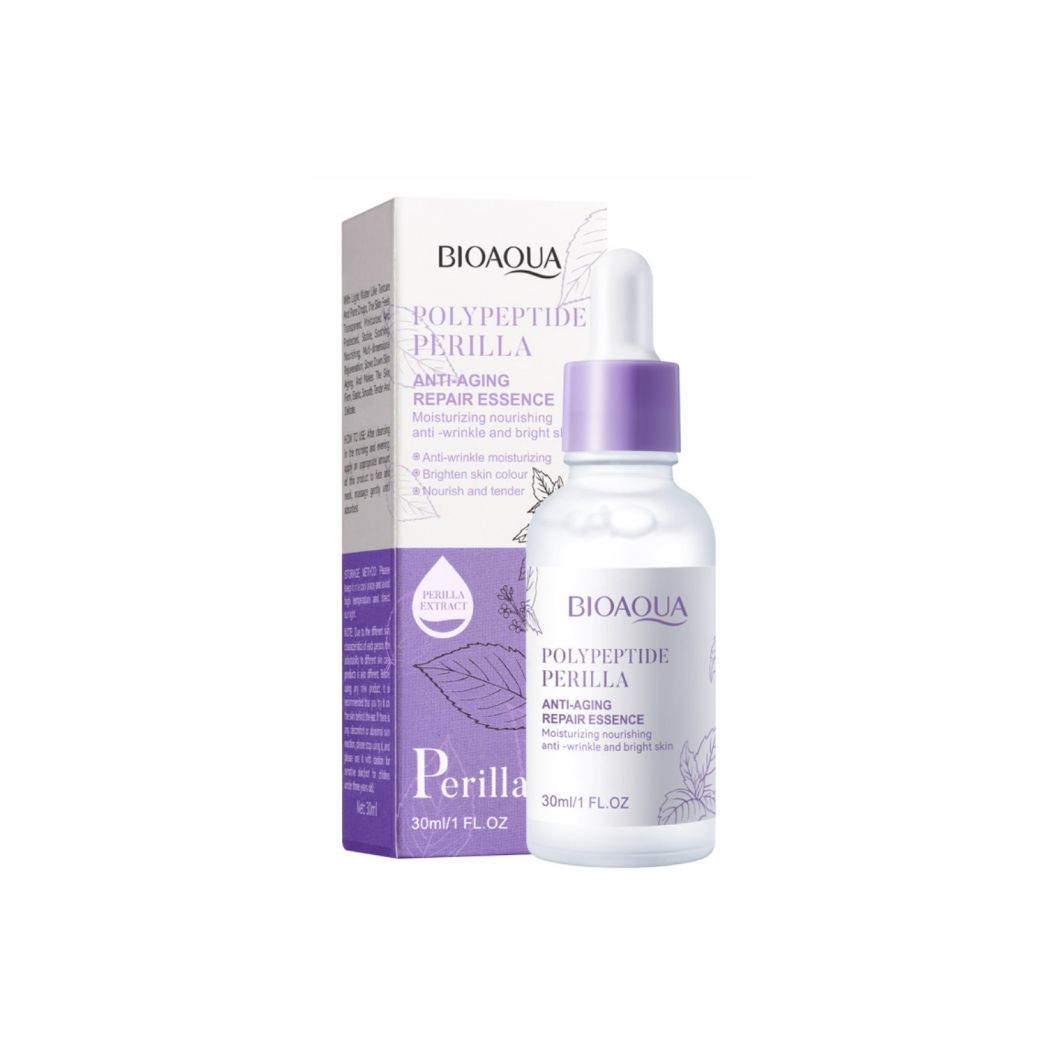 Suero Antiedad con Acido Hialuronico y Extracto de Perilla Regenerador by BIOAQUA.