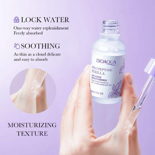 Suero Antiedad con Acido Hialuronico y Extracto de Perilla Regenerador by BIOAQUA.