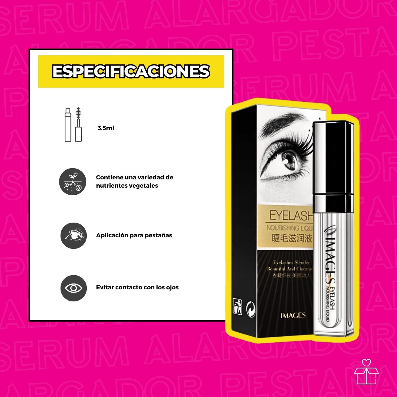 Serum Alargador Fortalecedor Pestañas.