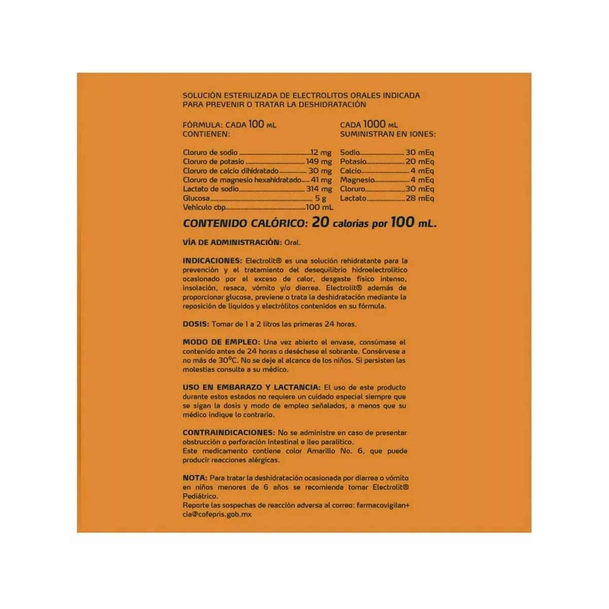 Suero Rehidratante Electrolit Sabor Manzana 18 Pzs de 625 ml