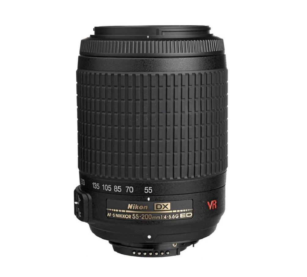 Nikon D5200 / AF-S DX NIKKOR 55-200mm 1.4-5.6G ED VR (Reacondicionado Grado A)