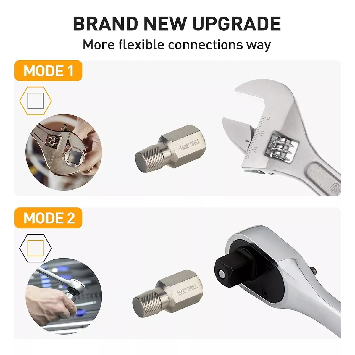 Juego Extractor De Tornillos Birlos Pernos Rotos Cr-mo 25pcs