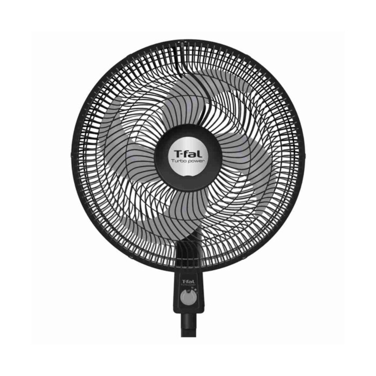 Ventilador de Pedestal T-Fal VE2910X0 18" Turbo Power / 3 Vel Negro ORTY6