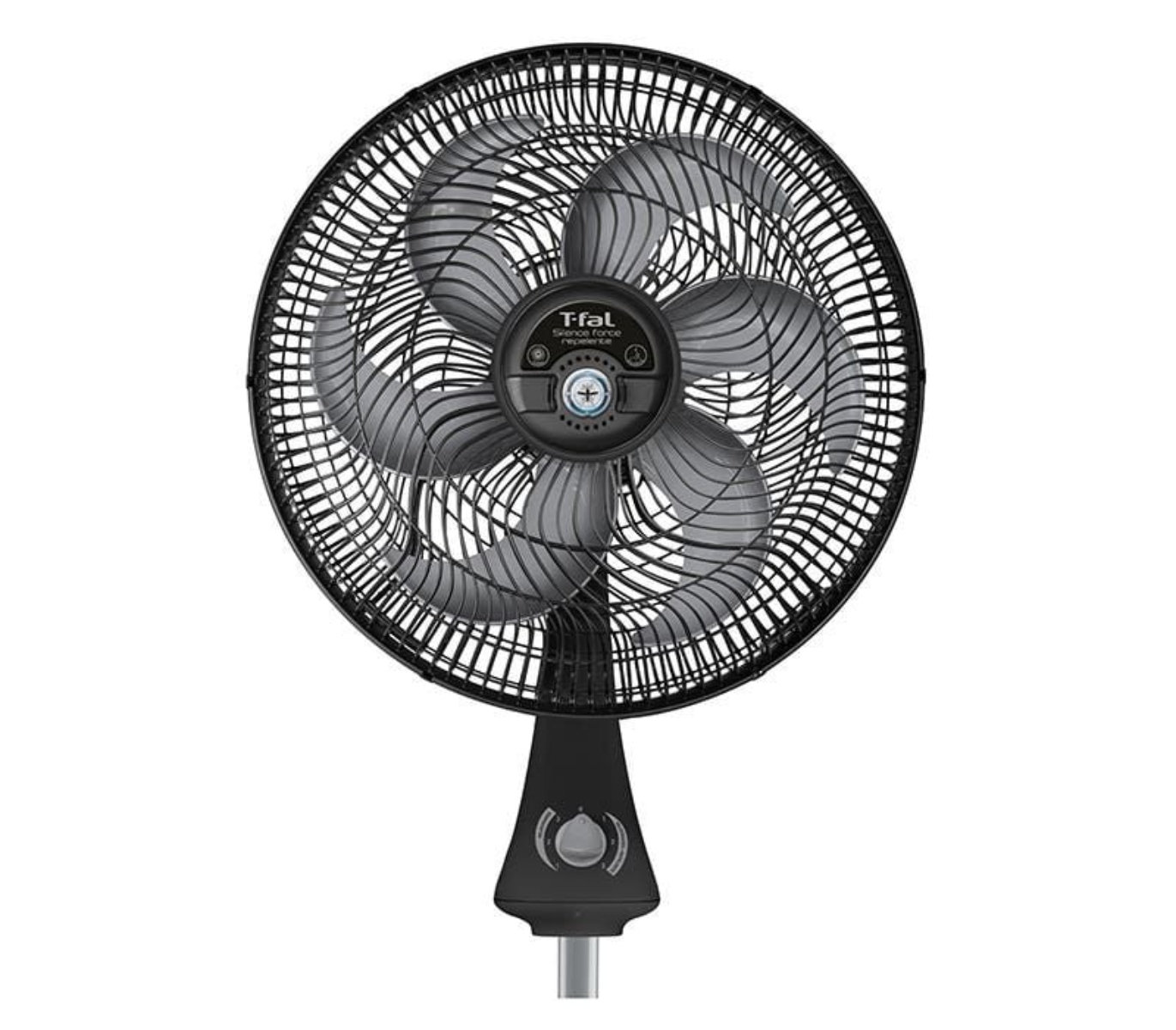 Ventilador de Pedestal T-Fal VE77A0X0 18" Silence Force / 3 Vel Negro ORTY6