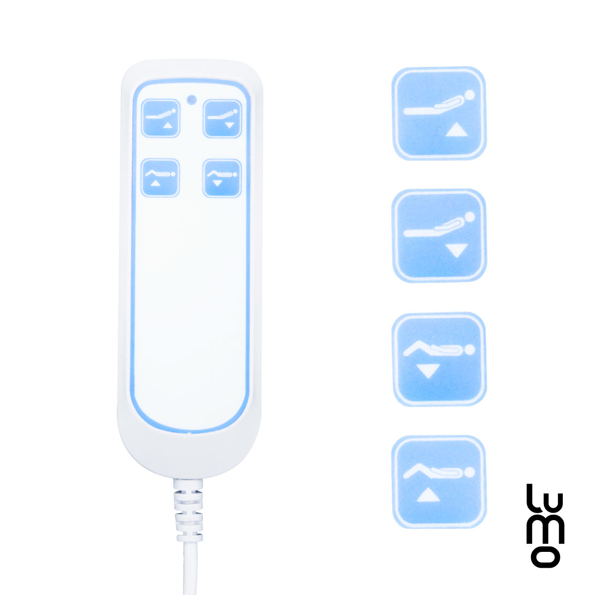 Cama Hospitalaria Electrica Porta Suero  con Colchon Espuma