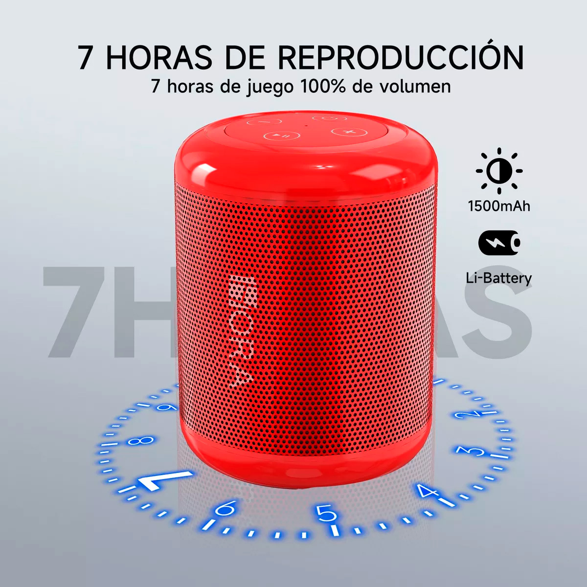 Mini Bocina Portátil Bluetooth Inalámbrica Altavoz Sd