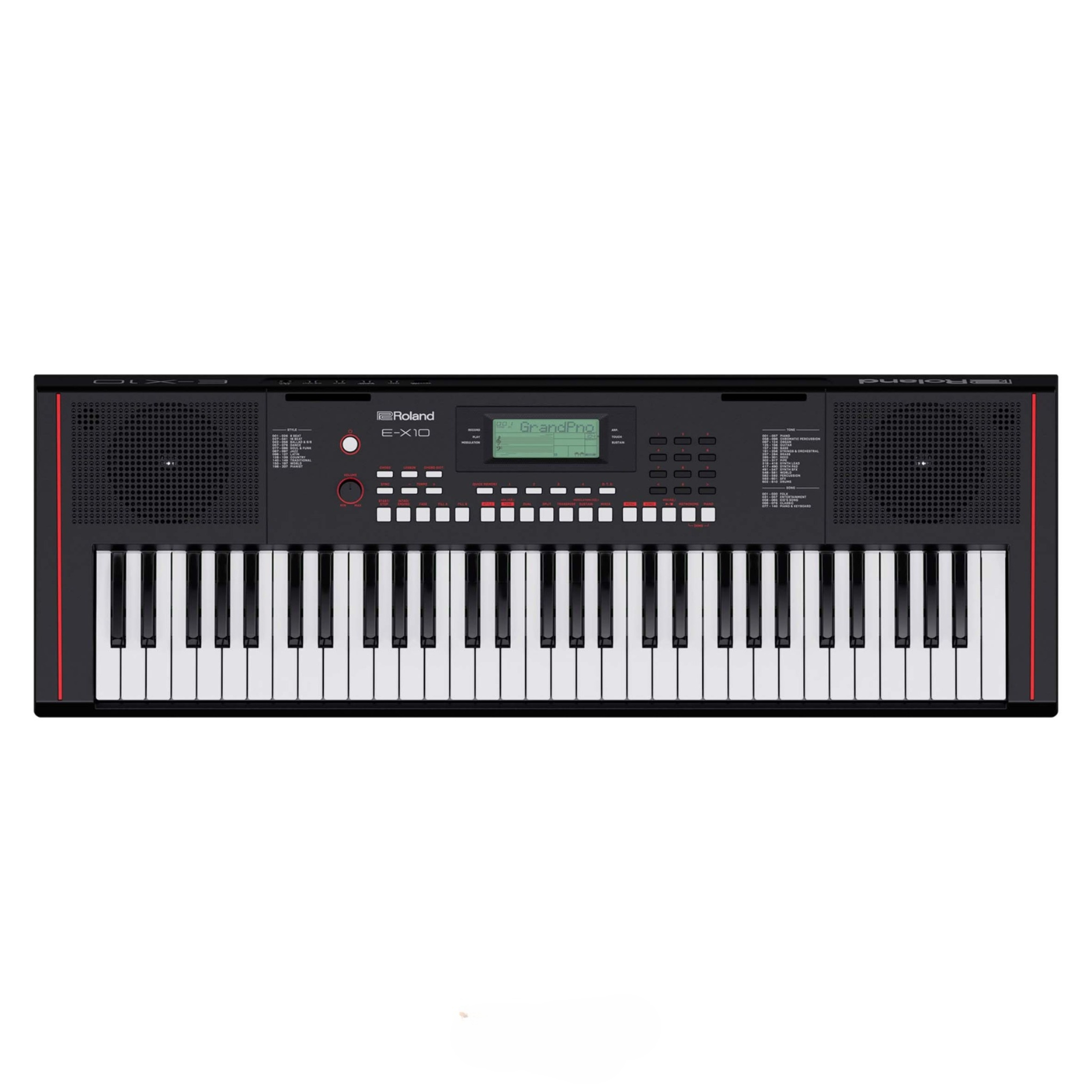 Teclado Arranger de 61 Teclas E-X10 Roland.