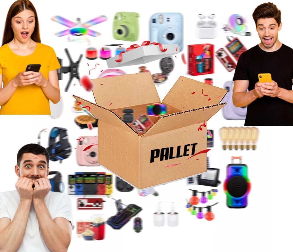 Pallet con Productos en Mezcla Descritos en la Descripción