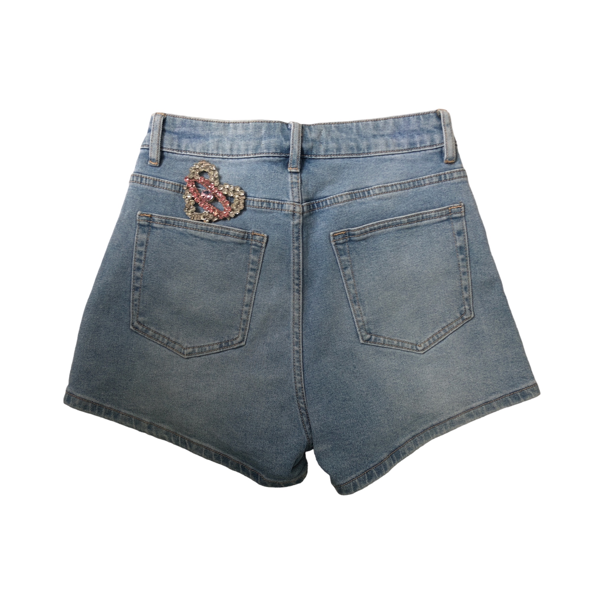 Short Con Figuras Pedrería LC DESIGNS COLLECTION