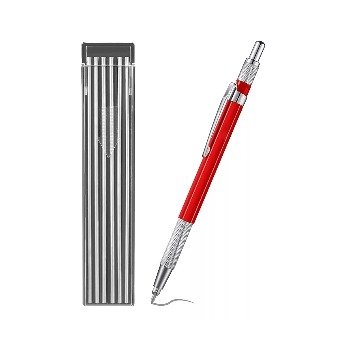 Lápiz De Soldador Con 24 Recambios, Marcador Metálico