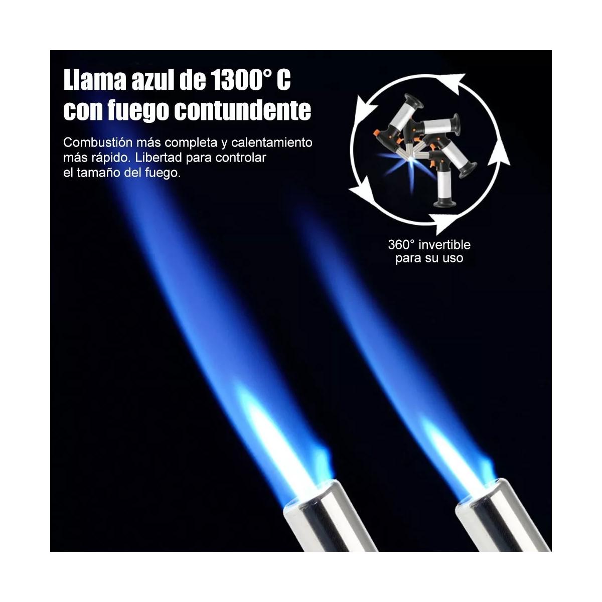 Mini Soplete Para Soldar Recargable De Gas Butano