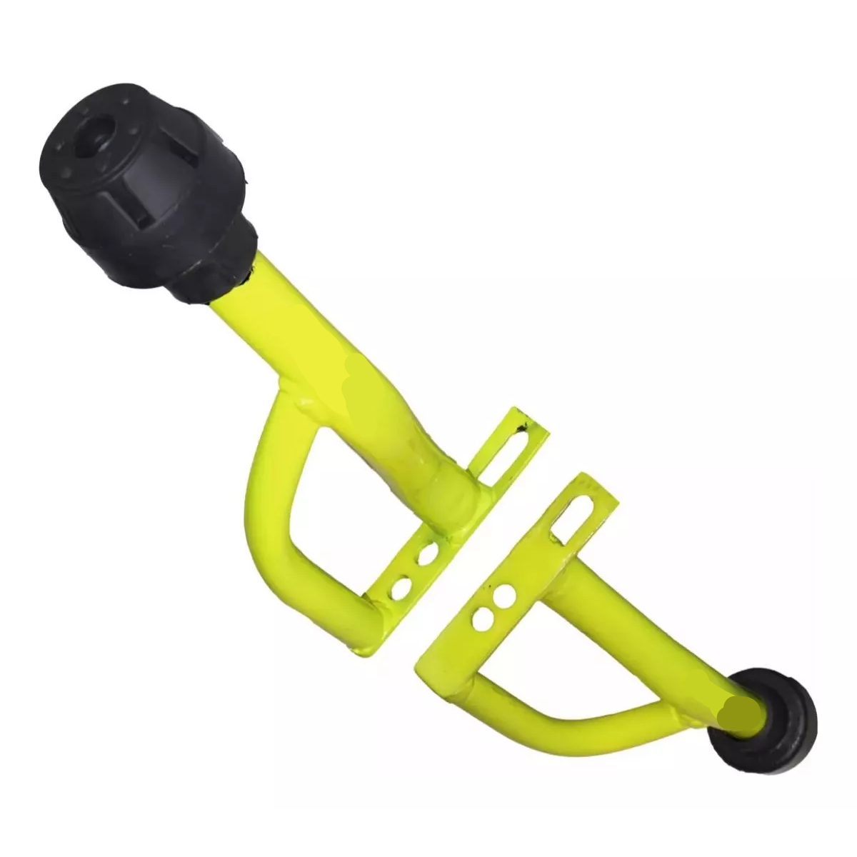 Slider Para Moto Universal Defensa Caída Reforzada Acero Amarillo 