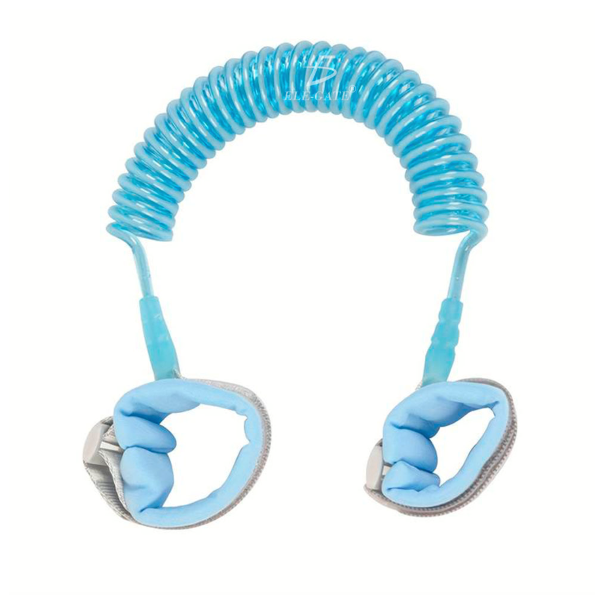 Pulsera de Seguridad con Llave para Niños Pequeños Ajustable y Elástica Color Azul