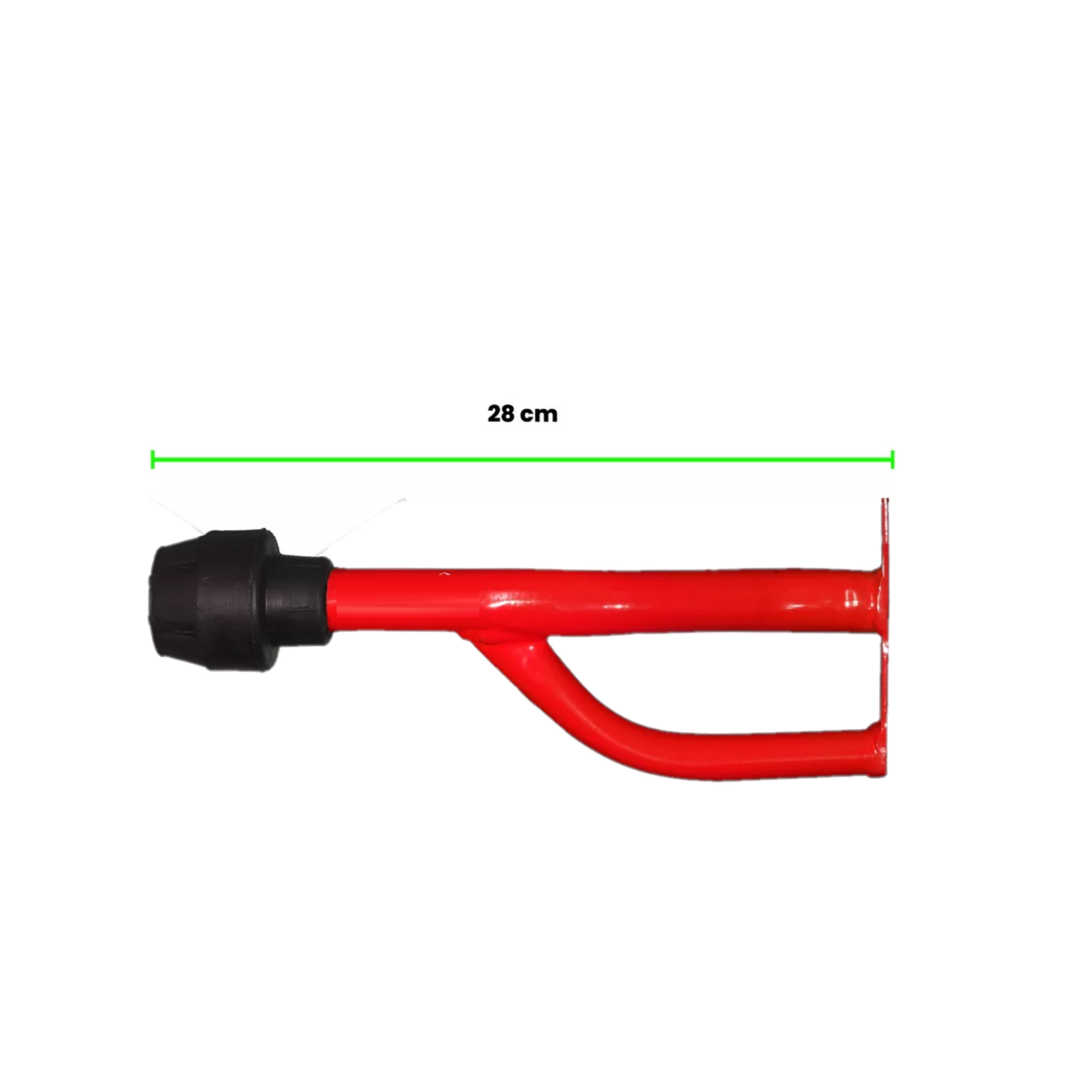 Slider Para Moto Universal Defensa Caída Reforzada Acero Rojo