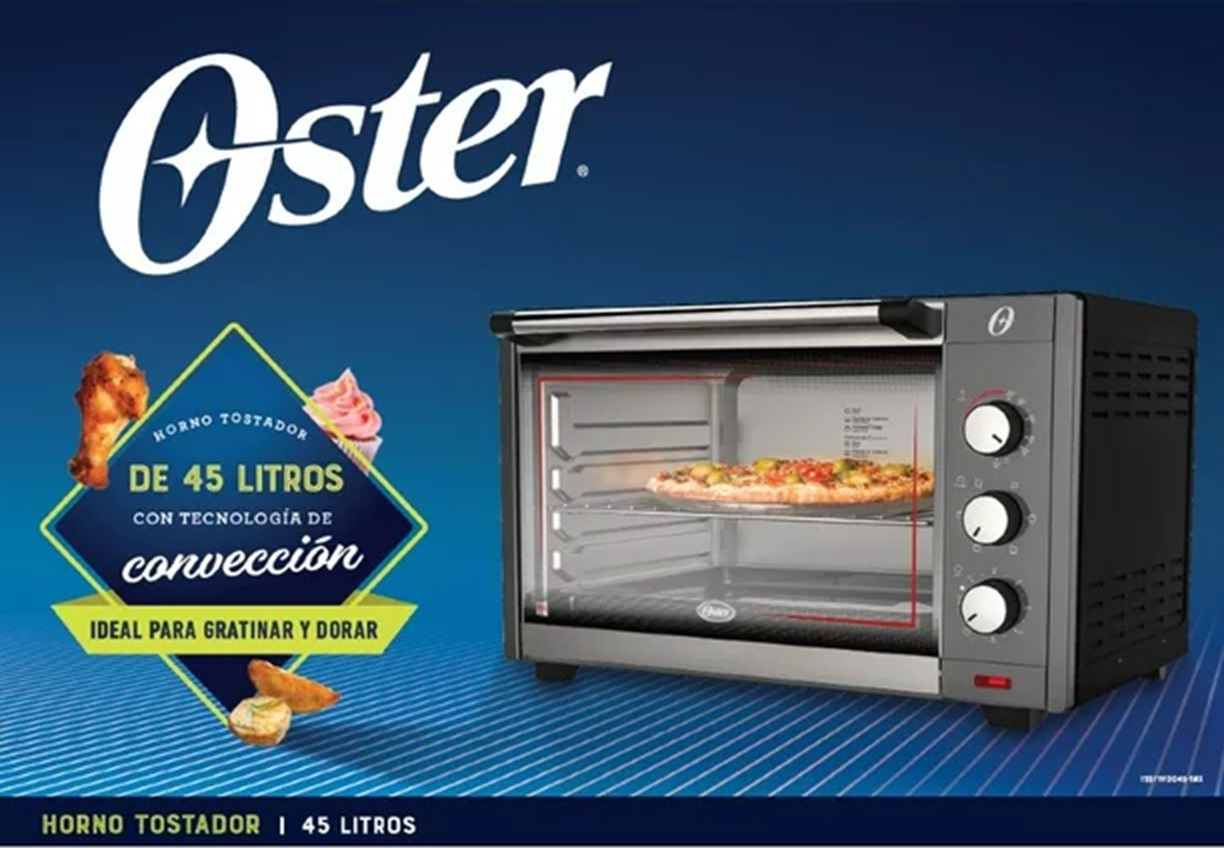 Horno tostador electrico oster 45 litros .