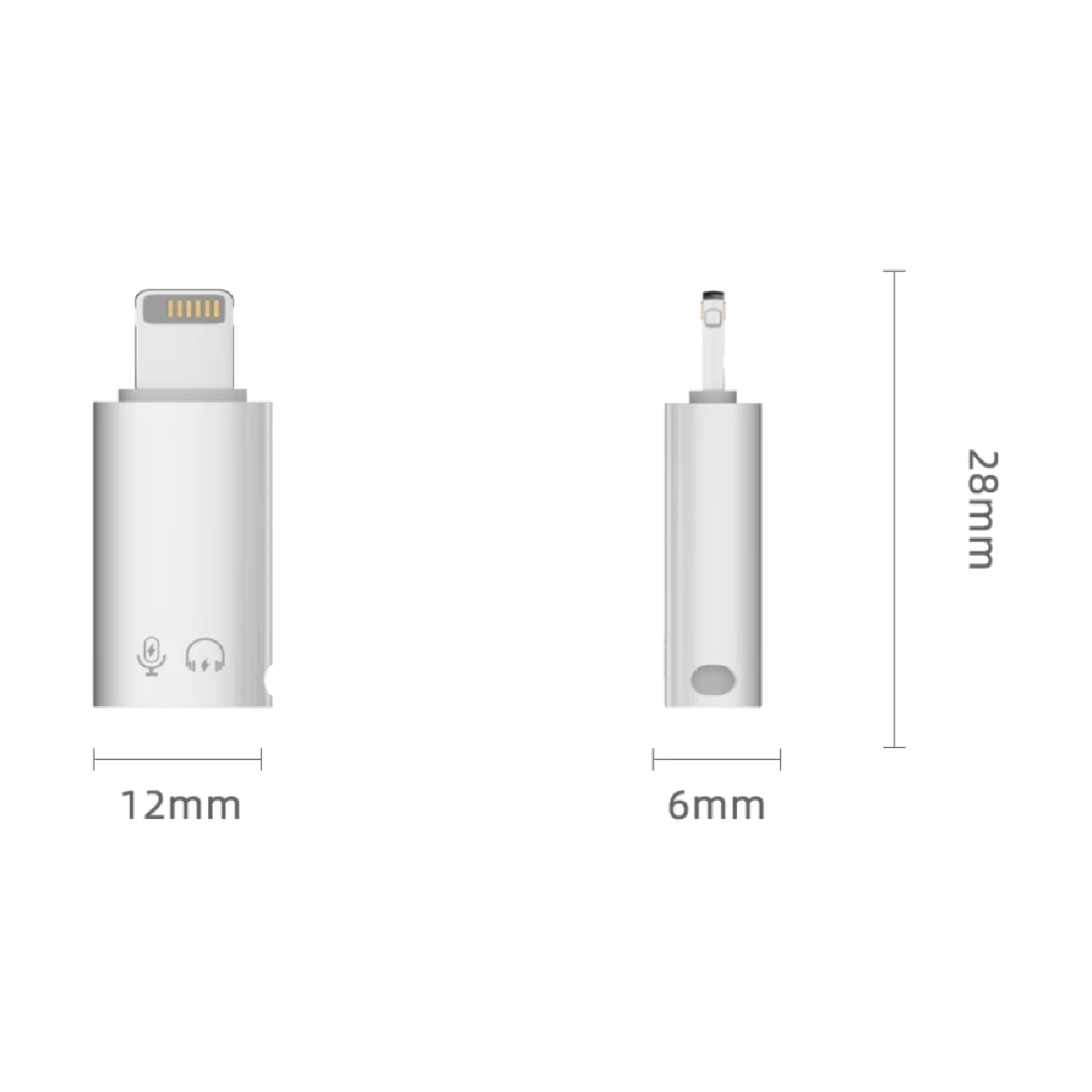 Adaptador OTG Tipo C Hembra a Lightning Macho