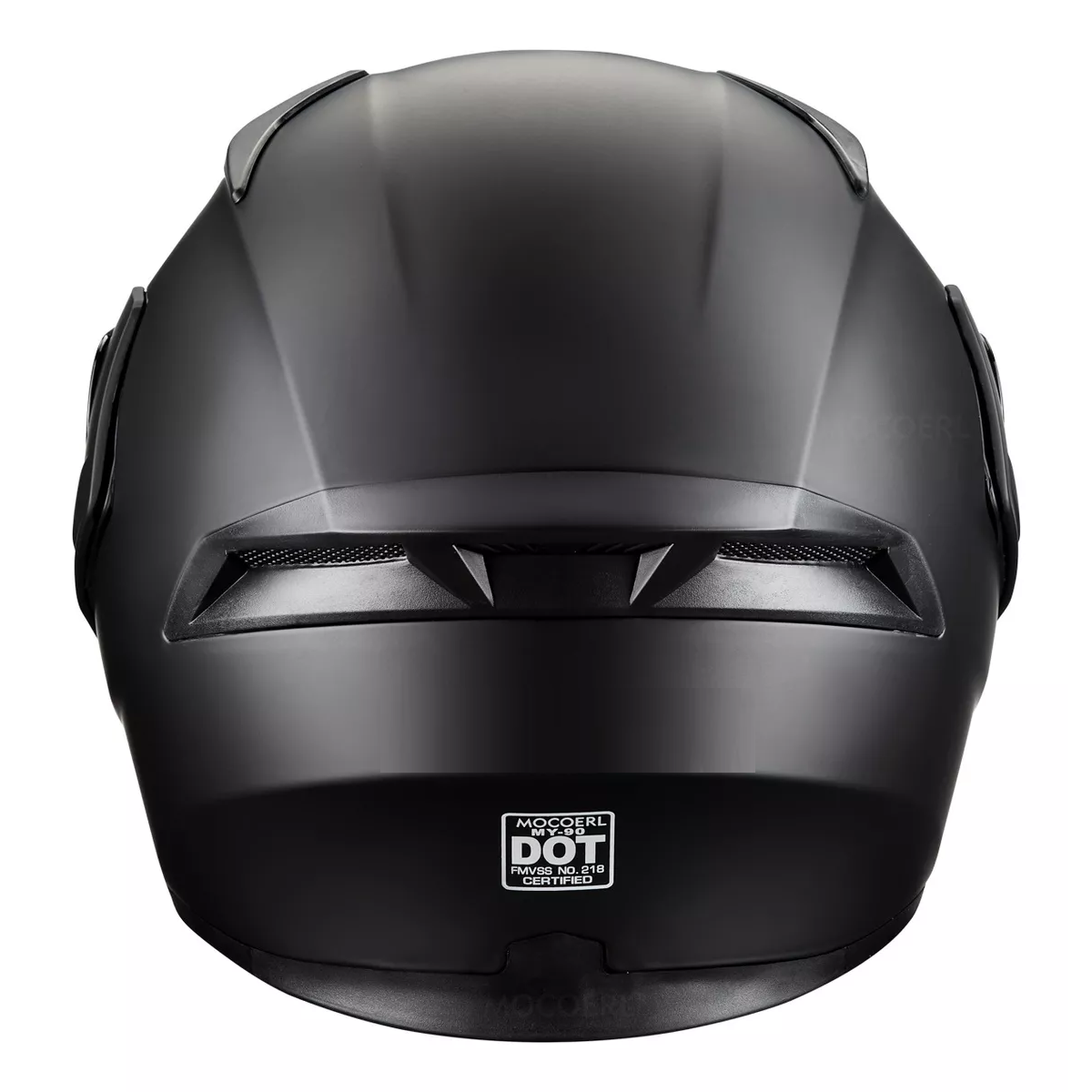 Casco Abatible Certificado Dot Para Moto Negro My-90 Talla XXL
