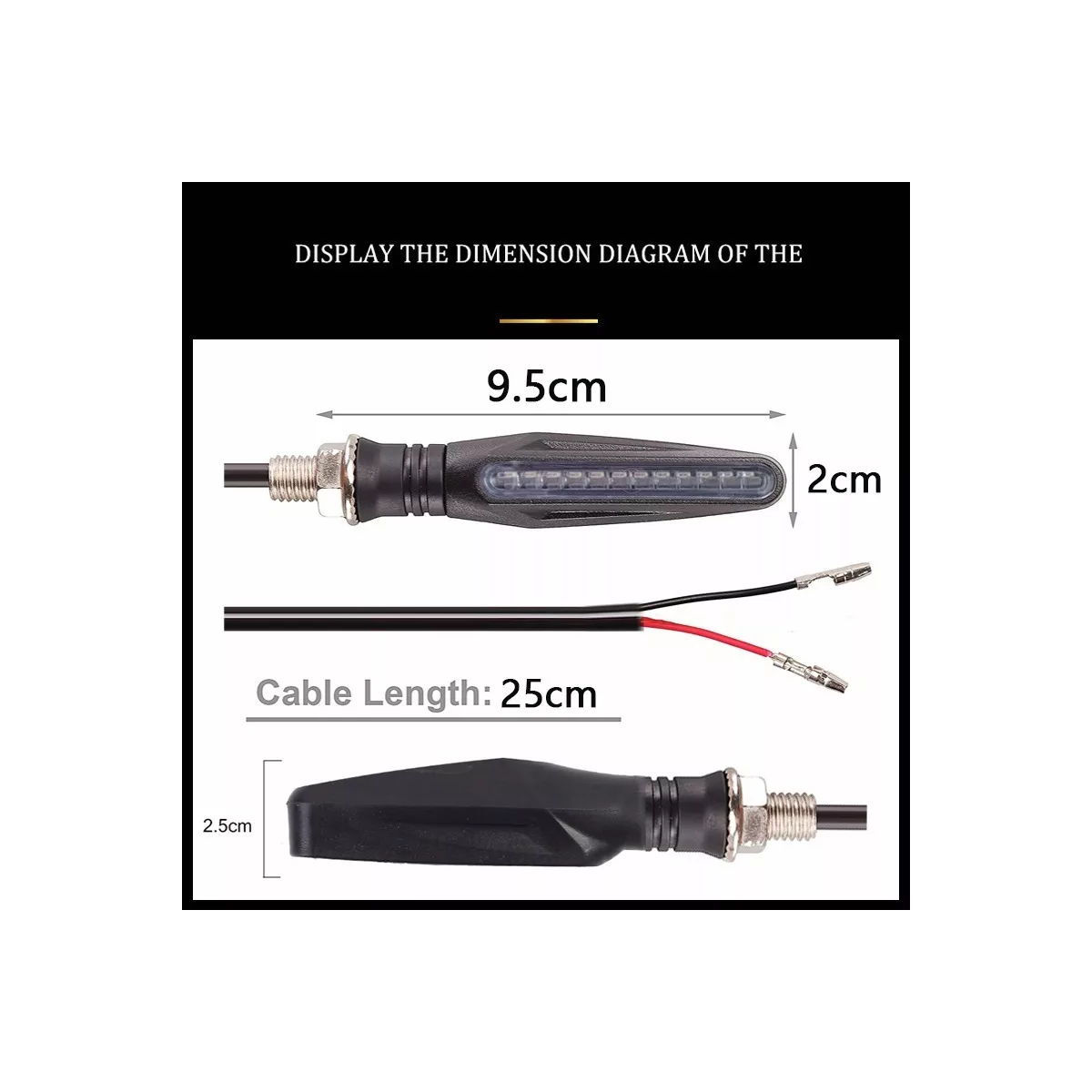 Direccionales Led Moto Secuencial Indicador Intermitente 4pz Verde