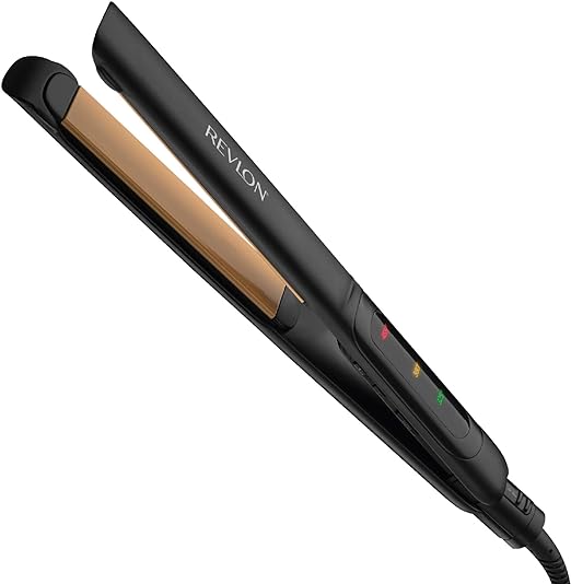 A Revlon Plancha de Cabello Resultados Lisos y Brillantes, 1" XL (2.54 cm).