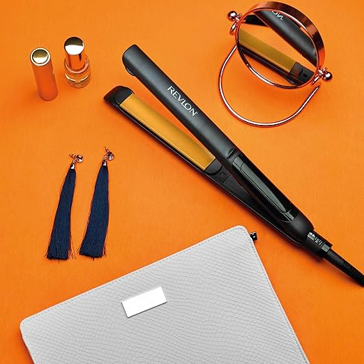 A Revlon Plancha de Cabello Resultados Lisos y Brillantes, 1" XL (2.54 cm).