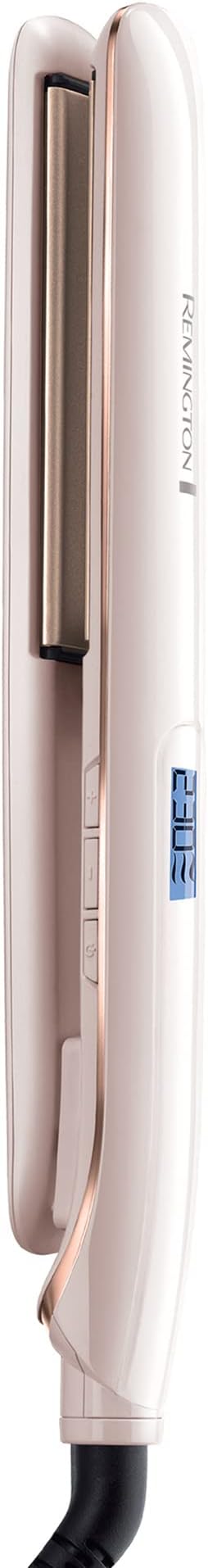 A Plancha Alaciadora Remington Pro Therma-Luxe Peinados de Larga Duración, S9100