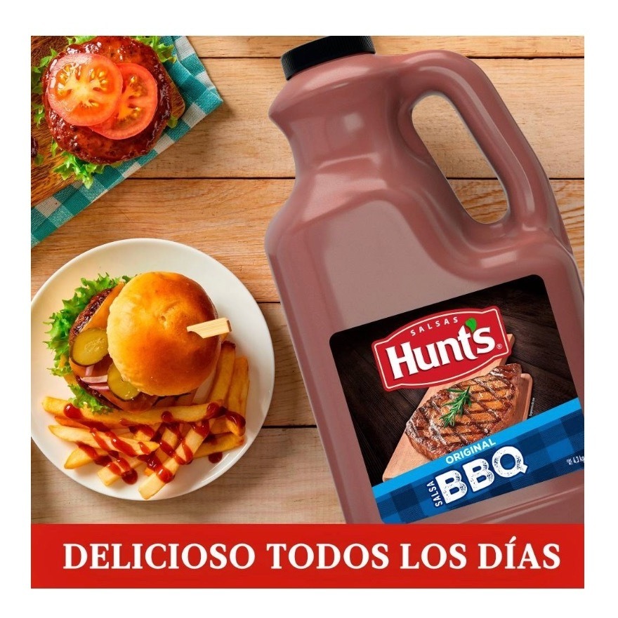 Salsa Bbq Hunt's Original 4.3 Kg