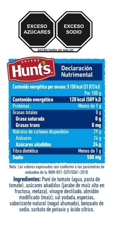 Salsa Bbq Hunt's Original 4.3 Kg