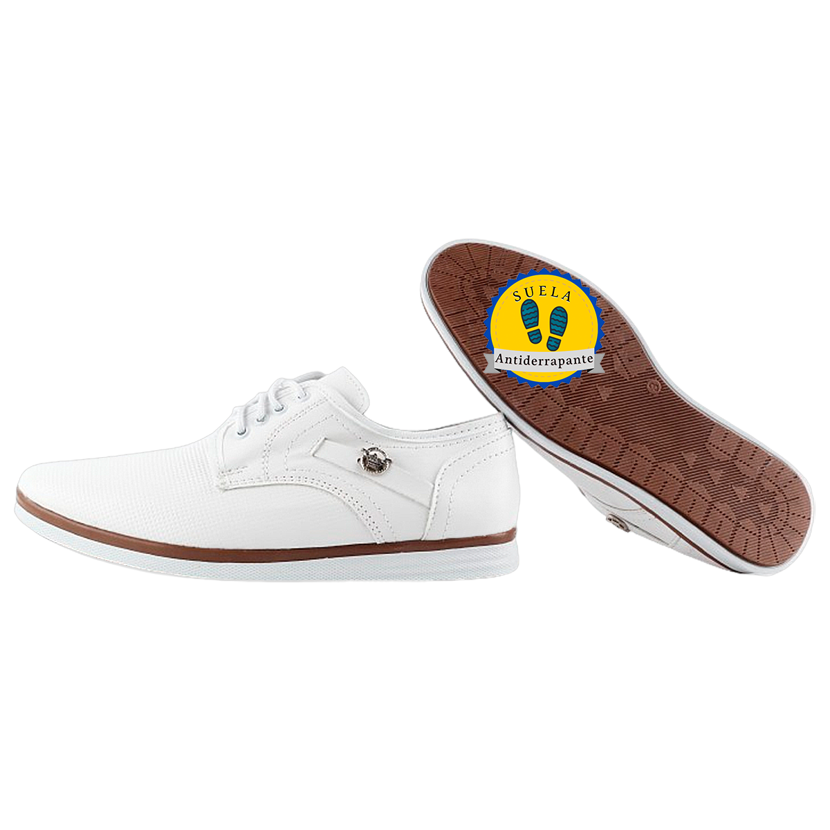 Zapato Niño Primera Comunión Confirmación Blanco Elegante 481-b.