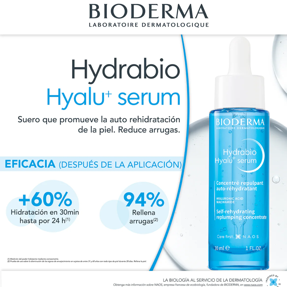 Hydrabio Hyalu+ Serum 30Ml (Bioderma)