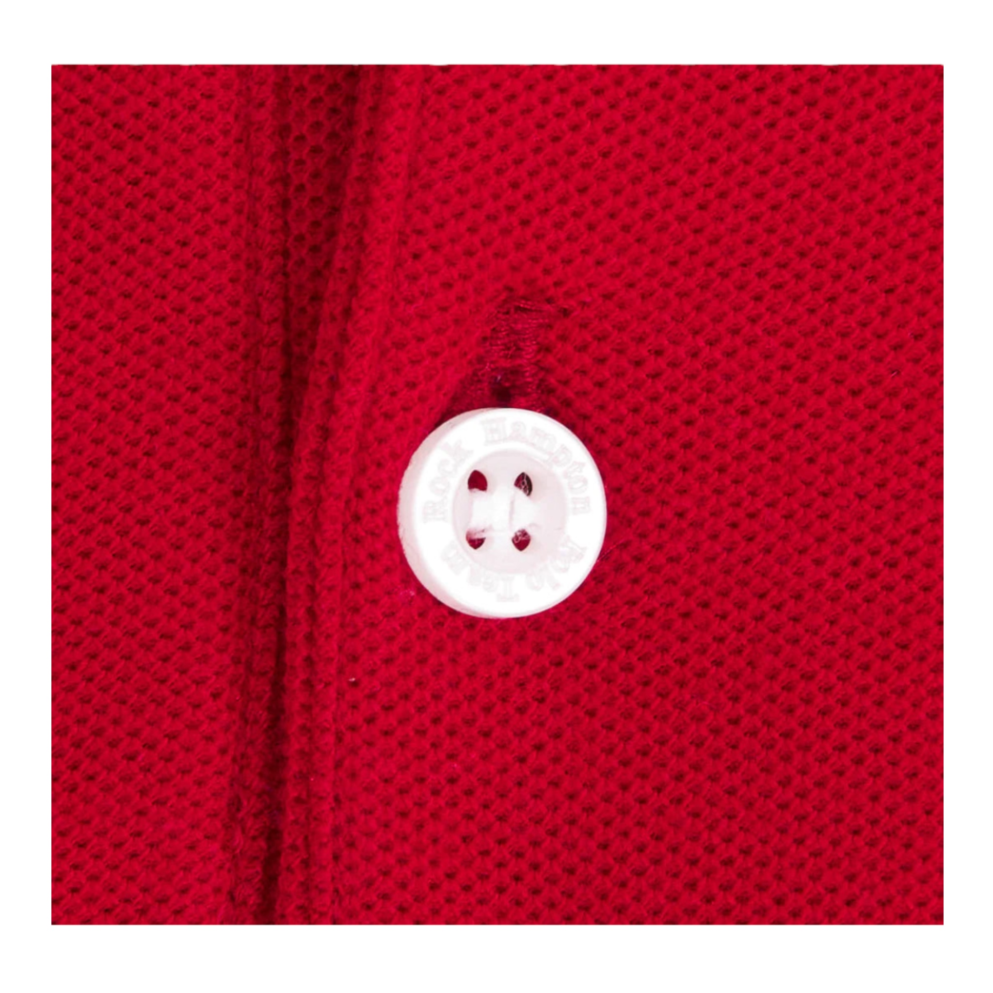 Playera Polo Roja Clásica Para Caballero Polo Team.