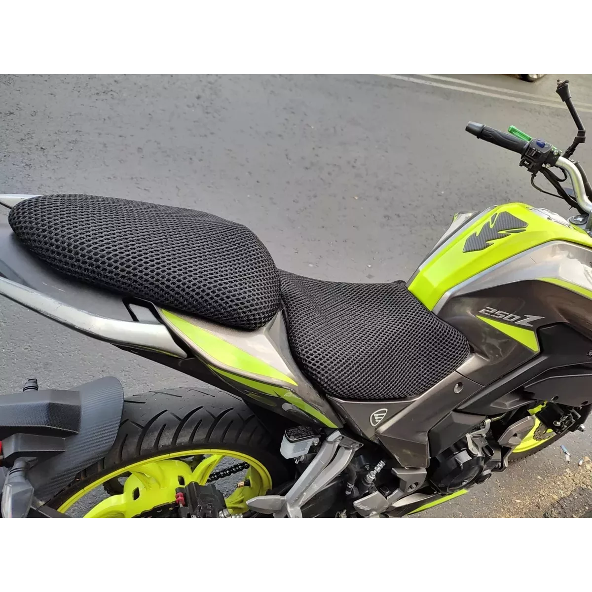 Protector Cubreasiento Italika 250z Grafito Negra