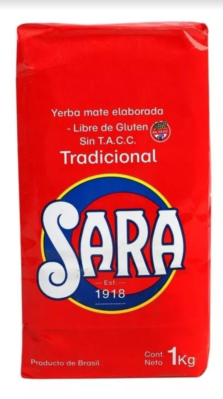 Yerba Mate Sara Tradicional 1 kg
