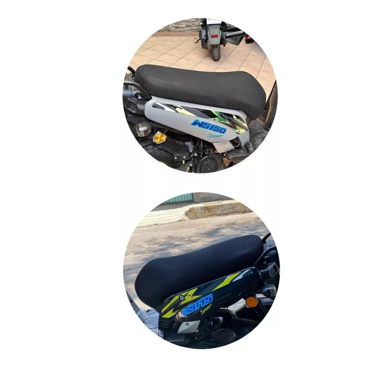 Funda Cubre Asiento Moto Italika Motonetas Ds150 Ws150 175